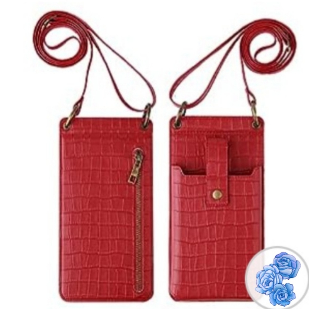 Cell Phone Purse, Small Wallet Purses and Handbags with 2 Shoulder Strap